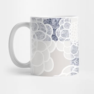 Subdued Lacey Flowers Mug